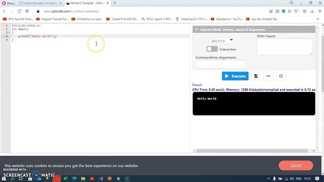 printf & Escape Sequence in C смотреть онлайн