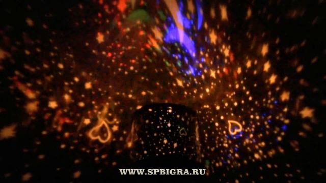 Ночник-проектор звездного неба крутящийся смотреть онлайн