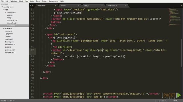 To Do list на AngularJS-2015 / To Do list with AngularJS-part4 (eng) смотреть онлайн