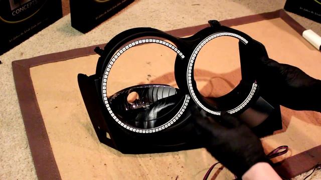 How to Install Halos in Headlights - Detailed Guide смотреть онлайн