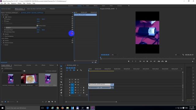 How to Rotate a video in Premiere Pro (Portrait to Landscape) смотреть онлайн