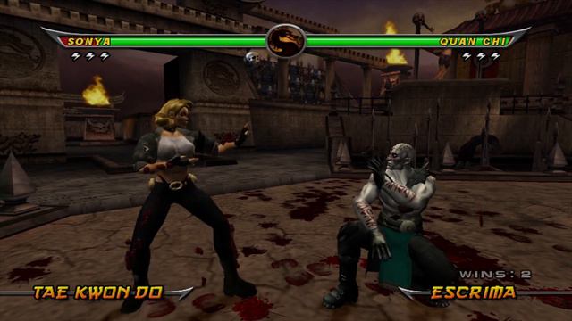Mortal Kombat Armageddon - Sonya - Arcade Playthrough смотреть онлайн