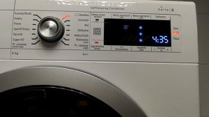 Обзор сушильной машины Bosch на 9 кг. Программы.