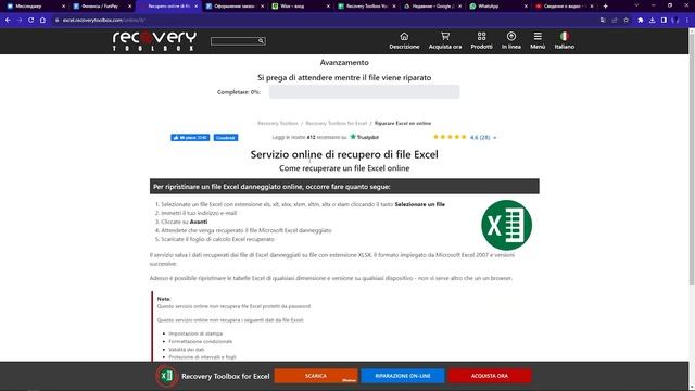 Recovery Toolbox for Excel - Come funziona Online смотреть онлайн