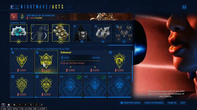Pick up 8 Rare Mods | Enhance Nightwave Challenge guide смотреть онлайн