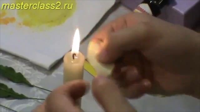 Мастер-класс Ирис. Часть 5. Мастер-класс цветы из ткани смотреть онлайн