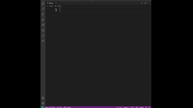 How To Run Python Code In Visual Studio Code's Terminal / VSCode / Vs code (command line) смотреть онлайн