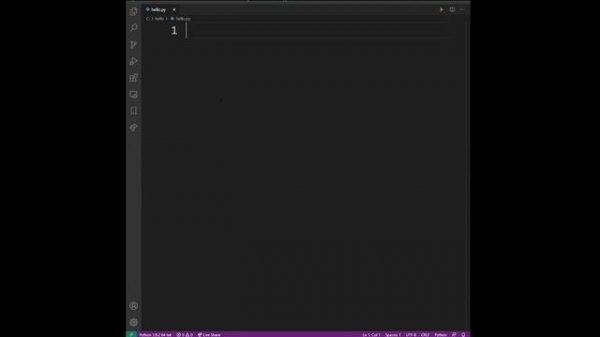 How To Run Python Code In Visual Studio Code's Terminal / VSCode / Vs code (command line)