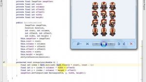JavaFX. Tutorial 21. Sprite animation (Урок 21. Спрайтовая анимация) rus