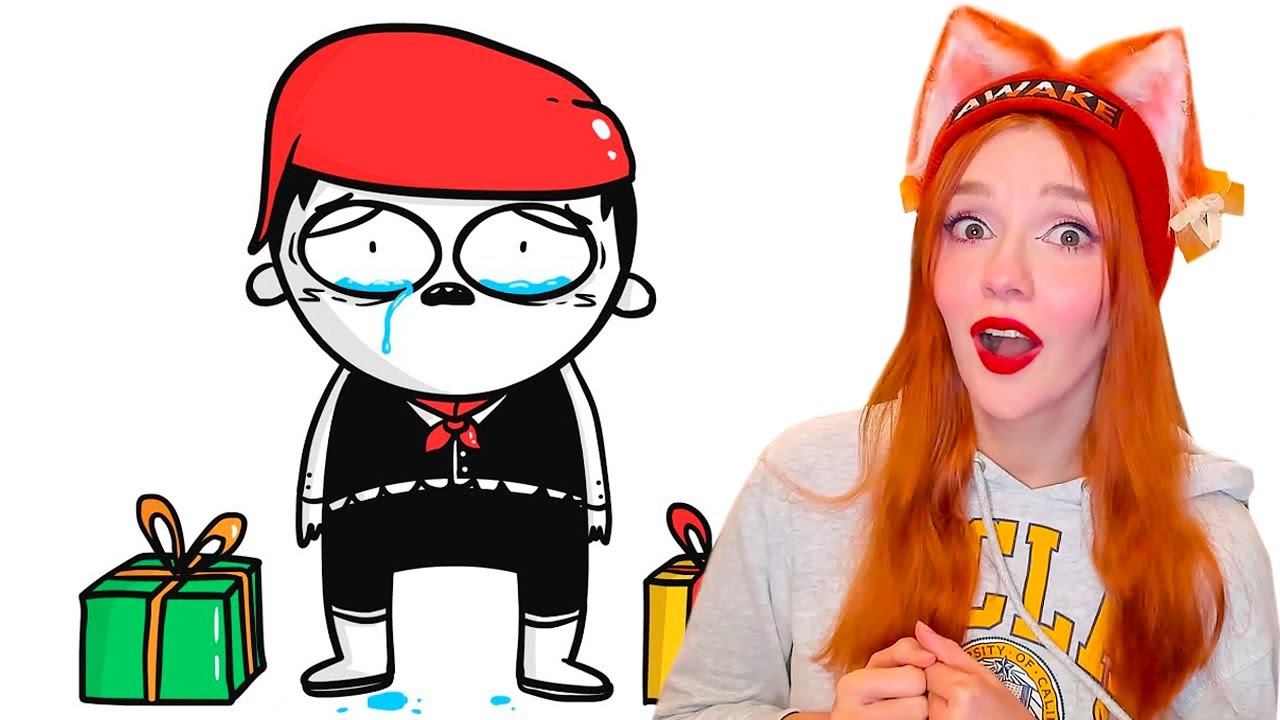 МАРМАЖ ПОЗОРНЫЙ ДЕТСКИЙ УТРЕННИК (анимация) и СТРАННЫЕ ЛЮДИ ИЗ ОБЩАГИ... (анимация) Реакция смотреть онлайн