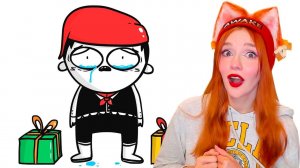 МАРМАЖ ПОЗОРНЫЙ ДЕТСКИЙ УТРЕННИК (анимация) и СТРАННЫЕ ЛЮДИ ИЗ ОБЩАГИ... (анимация) Реакция