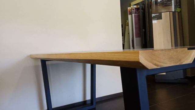 Стол из массива дуба. Loft Oak Table смотреть онлайн