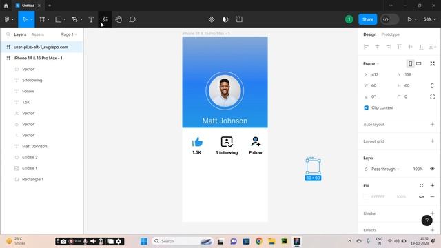 Day - 10 | User profile page ui | #Daily ui challenge #figma смотреть онлайн