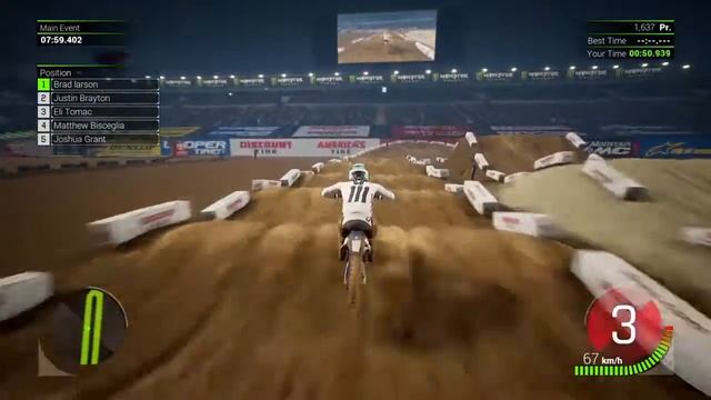 Monster Energy Supercross - The Official Videogame 2 Track Editor смотреть онлайн