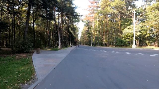 Москва. Прогулка по ВДНХ до новой ЭКОТРОПЫ 11.09.2019 смотреть онлайн