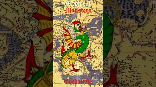 Medieval Monsters 11 - Cockatrice #shorts смотреть онлайн