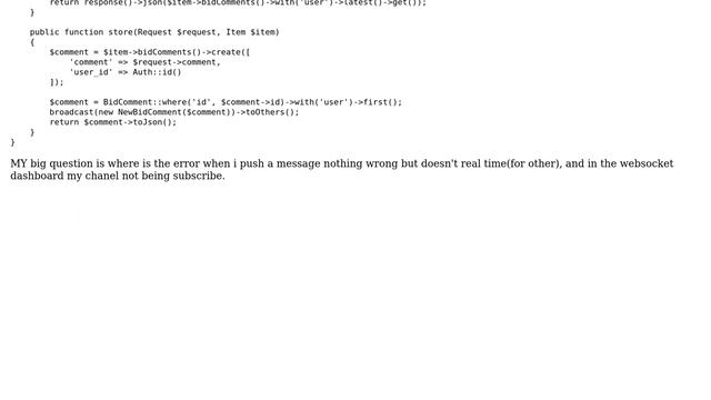 Laravel Echo Cant subscribe a Chanel Using websocket Laravel(Beyondode) смотреть онлайн
