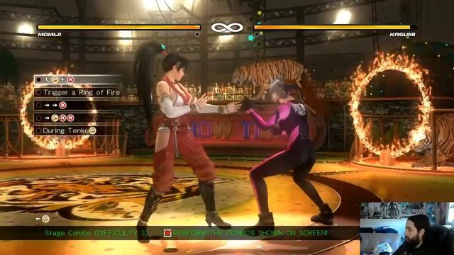 DOA5U Combo Challenges: Momiji смотреть онлайн