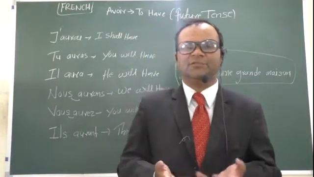LEARN FUTURE TENSE (AVOIR) IN FRENCH LANGUAGE смотреть онлайн