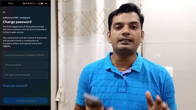 How To Change Instagram Password l Instagram Password kaise Change kare l Instagram Password change смотреть онлайн