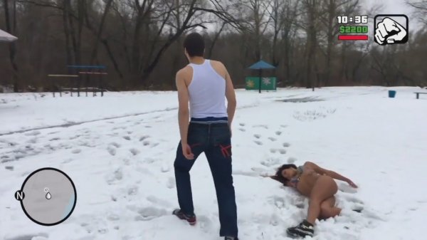 GTA Kursk City (mission 12) GTA in REAL LIFE