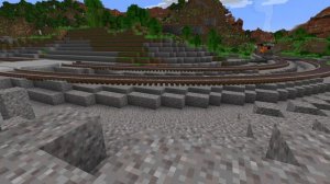 Minecraft Create Red Oak Train Crash