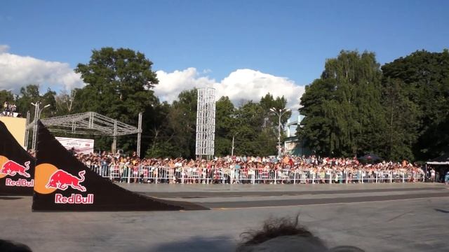 Еxtremex 2013 Сокольники - сальто назад 2 на Мотоциклах и Снегоходах - NEX-5N смотреть онлайн