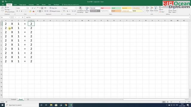 VBA Excel Loops - For loop Examples Part 3 смотреть онлайн