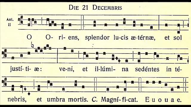 O Oriens - December 21