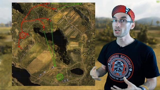 World of Tanks - Kartenkunde 2.0, Malinovka von Nordwesten [deutsch | Tutorial] смотреть онлайн