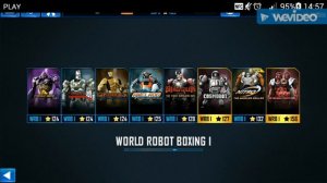 Real Steel World Robot Boxing all robots