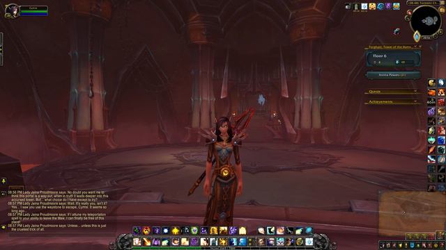 Rescuing Jaina Proudmoore in Torghast & Oribos Dialogue смотреть онлайн
