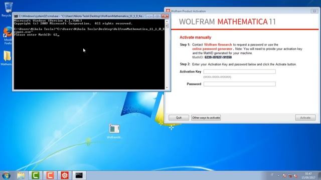 Wolfram Mathematica 10.0.1/11.1.1 (link+keygen) - How To: Activation (win, mac, linux) смотреть онлайн