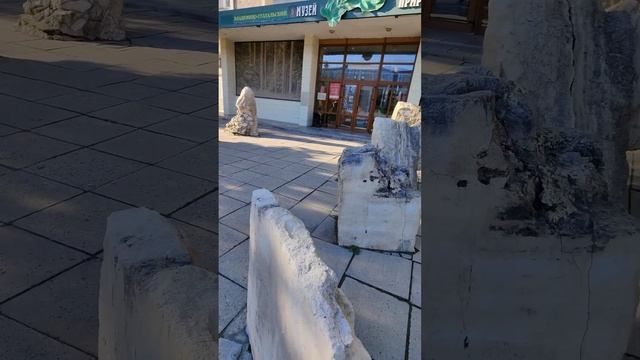 Камни которым миллионы лет у входа в музей природы во Владимире смотреть онлайн