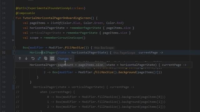 1# Horizontal Pager - OnBoarding - Jetpack Compose смотреть онлайн