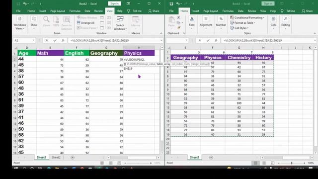 Excel VLOOKUP Using Multiple Workbook | VLOOKUP From Different Workbook in Excel смотреть онлайн