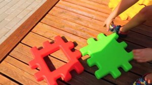Придумали новые развлечения Игры на улице для детей Play Outdoor games and Activities