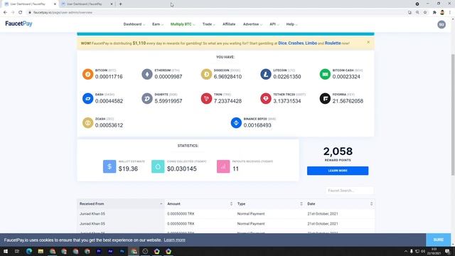 auto claim unlimited tron instant withdraw trx faucetpay смотреть онлайн