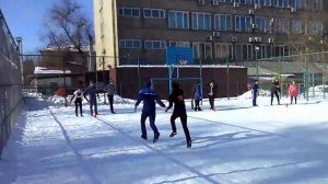 Зимняя спортивная эстафета