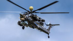 Улетный звук вертолета