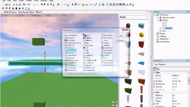 How to make moving platforms in ROBLOX! смотреть онлайн