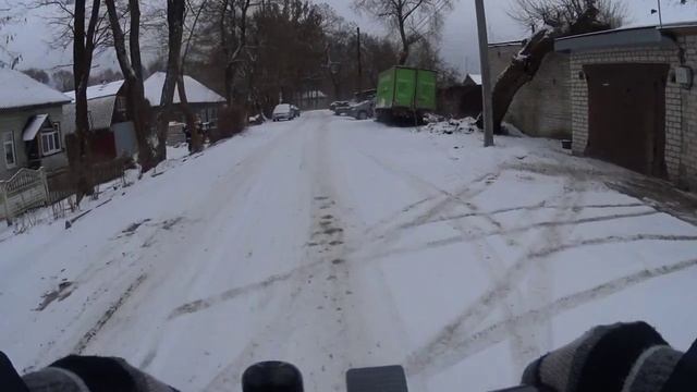 Катаюсь зимой на электросамокате??? Что произошло? смотреть онлайн