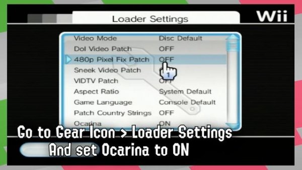 How to use cheat codes for the Wii using Ocarina and USB Loader GX