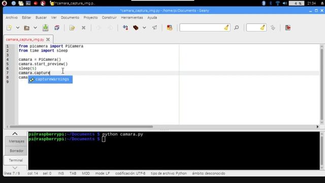 [Curso Raspberry Pi - #11] Uso y manejo de la camara смотреть онлайн