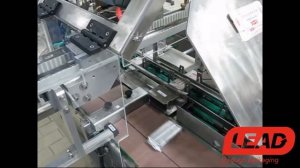 Машина для фасовки брикетов сливочного масла в картонные коробки с сервоприводом