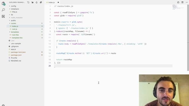 PART 2: Build a Node.js web app with no frameworks from scratch (frameworkless.js) смотреть онлайн
