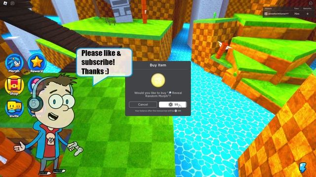 How to get ALL 2 NEW Sonic Morphs in SONIC MORPHS for Roblox *SILVER* смотреть онлайн