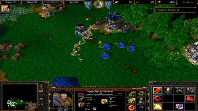 walkthrough warcraft 3 ( mod graphic ) part 2 смотреть онлайн