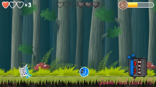 All 5 BOSS battles with Blue Ghost Mode BasketBall Ball in Red Ball 4 смотреть онлайн