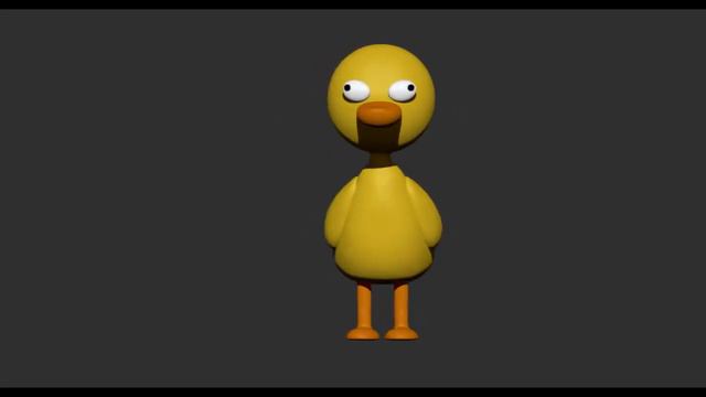 Утка в ZBruch_ Duck in ZBrush смотреть онлайн